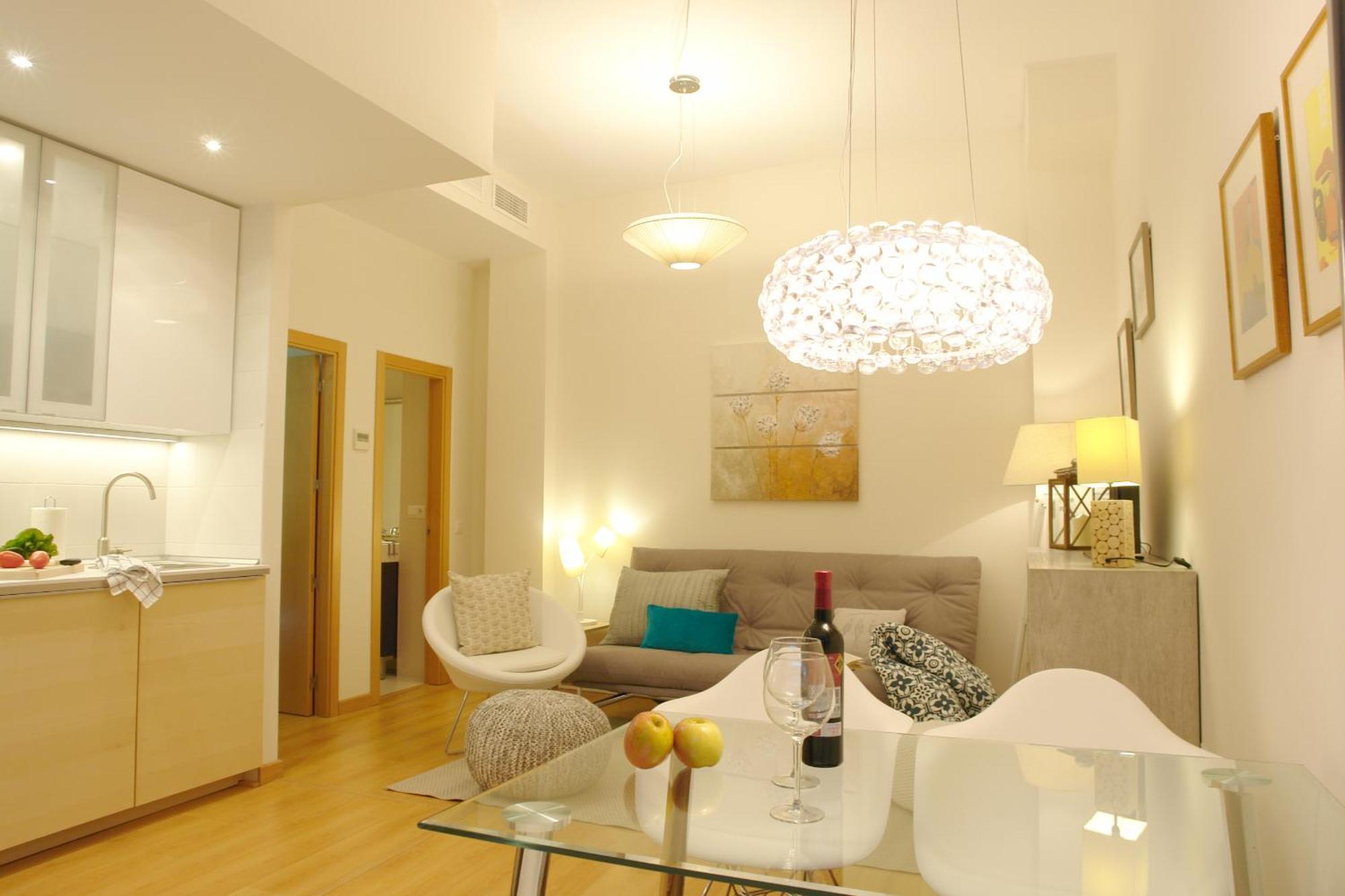 Moderno Y Centrico Apartamento 1 Dormitorio Малага Екстер'єр фото