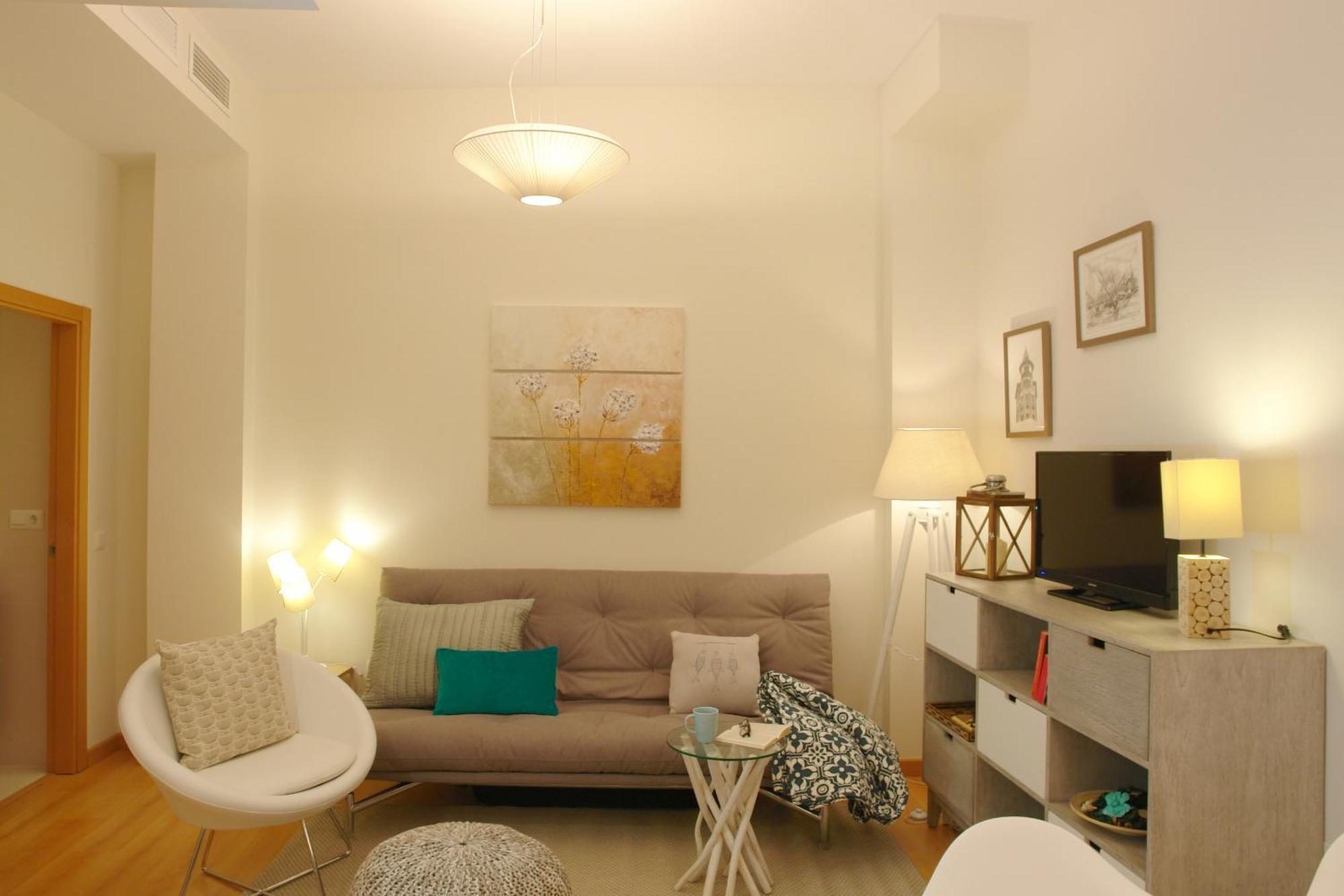 Moderno Y Centrico Apartamento 1 Dormitorio Малага Екстер'єр фото
